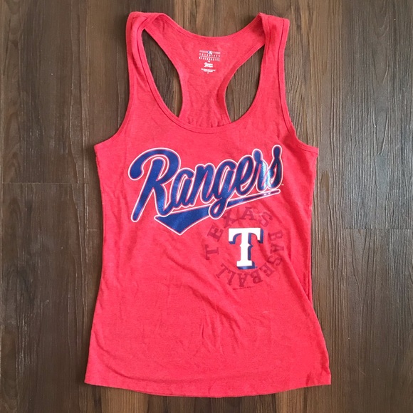 Campus Lifestyle Tops - MLB Texas Rangers baseball racerback tank